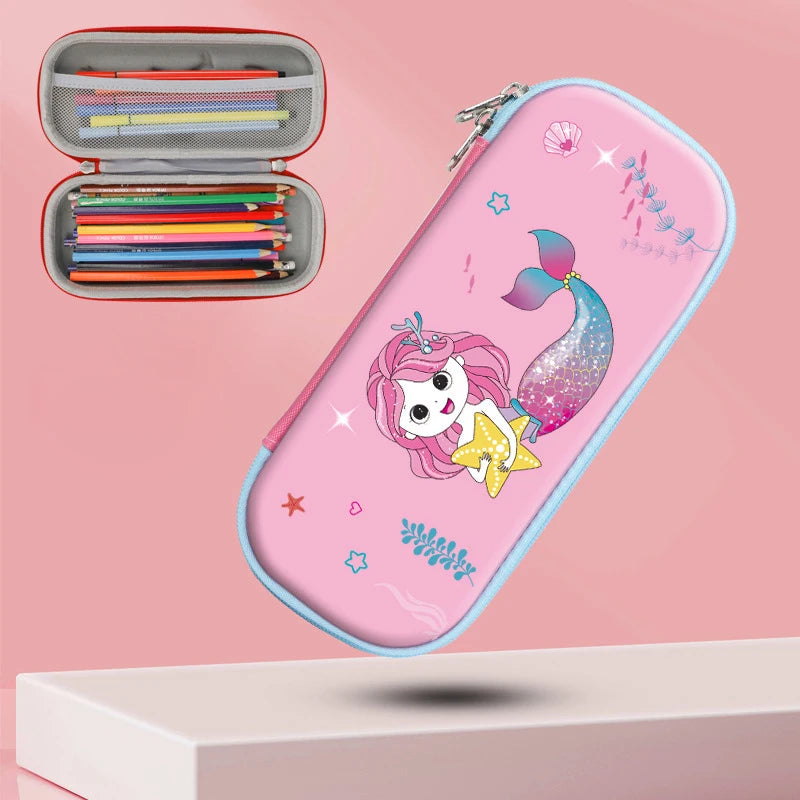 Cute Pencil Case Cartoon Pencil Case Pencil Case Bag Large Capacity Pencil Case Bag Stationery Gifts