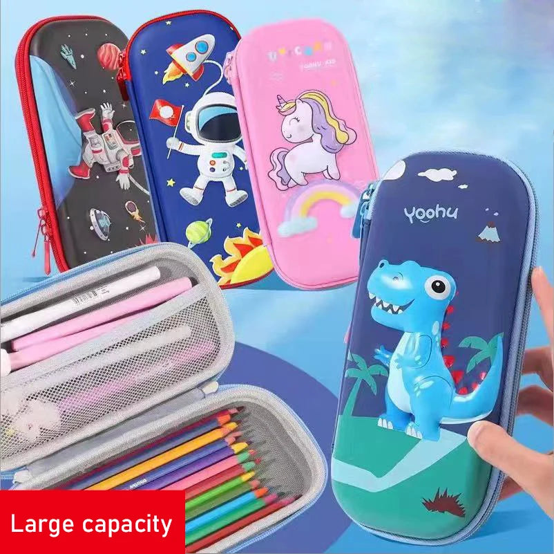 Cute Pencil Case Cartoon Pencil Case Pencil Case Bag Large Capacity Pencil Case Bag Stationery Gifts
